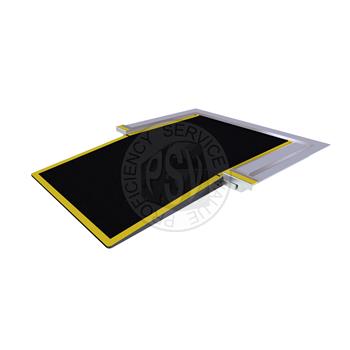 Low-Floor City Bus Powered Composite Bookleaf Ramp